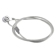 Cavo a catena antifurto per notebook da ufficio, portatile, PC, scrivania, chiave, lucchetto di sicurezza, lunghezza: circa 1,2 m, Length: 1.2m