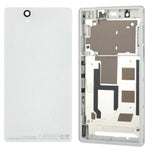 High quality Middle Board + Battery Back Cover for Sony L36H, For Xperia Z / L36h, For Galaxy Tab P6200 &amp; Xperia Z / L36h
