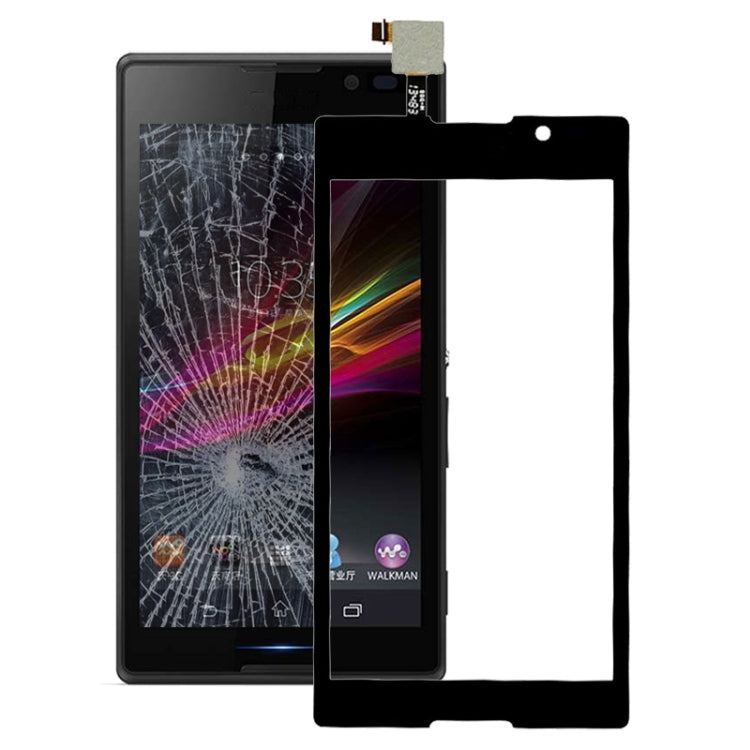 Touch Panel Part For Sony Xperia C / S39h, For Xperia C / S39h