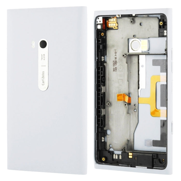 High Quality Battery Back Cover Case with Side Button Flex Cable for Nokia Lumia 900, For Nokia Lumia 900