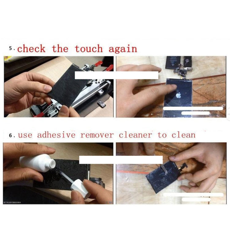 LCD Touch Panel Separator Glue Dismantling Machine for iPhone / Samsung / HTC / Sony etc. Supported LCD Panel Size: 20cm x 11cm (AC 110 - 220V), 20x11cm