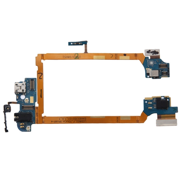 Cavo flessibile per porta di ricarica per LG G2 / D802, For G2