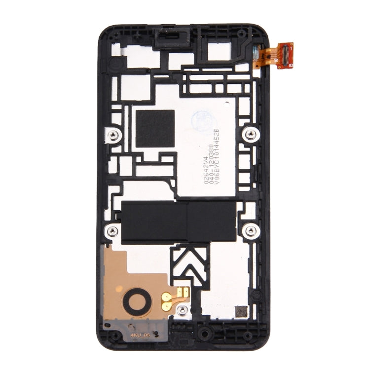 Display LCD + pannello touch con cornice per Nokia Lumia 530, For Nokia Lumia 530