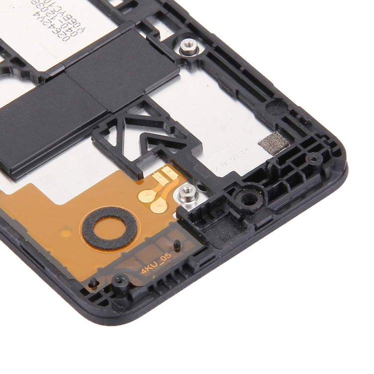 Display LCD + pannello touch con cornice per Nokia Lumia 530, For Nokia Lumia 530