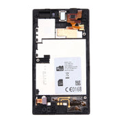 Display LCD con pannello touch e cornice per Nokia Lumia 520