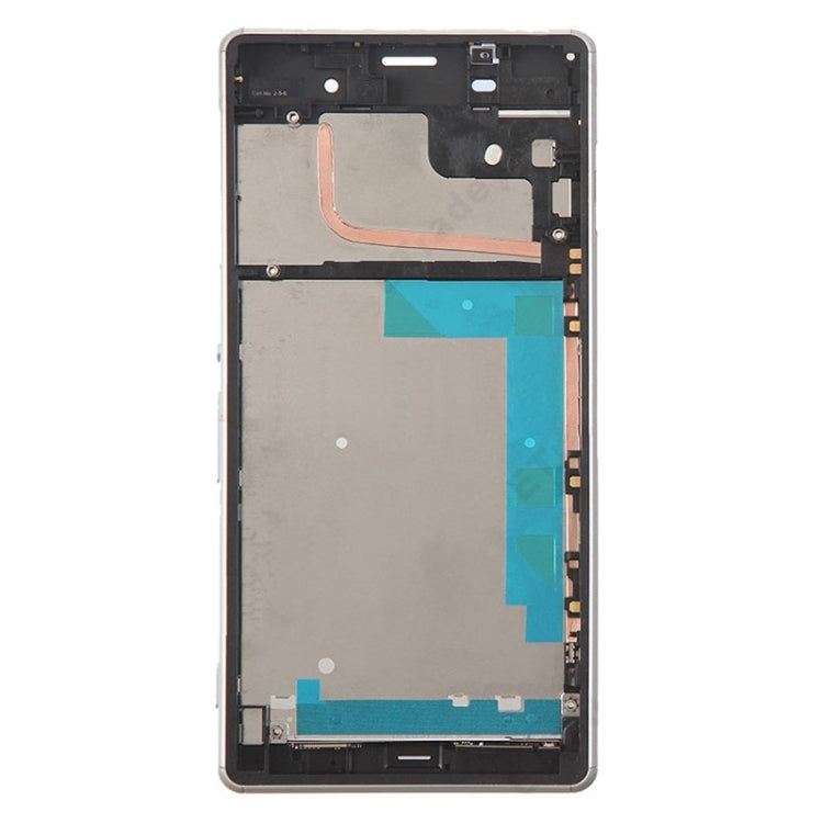 Display LCD + pannello touch con cornice per Sony Xperia Z3 (versione Dual SIM) / D6633 / L55U, For Xperia Z3