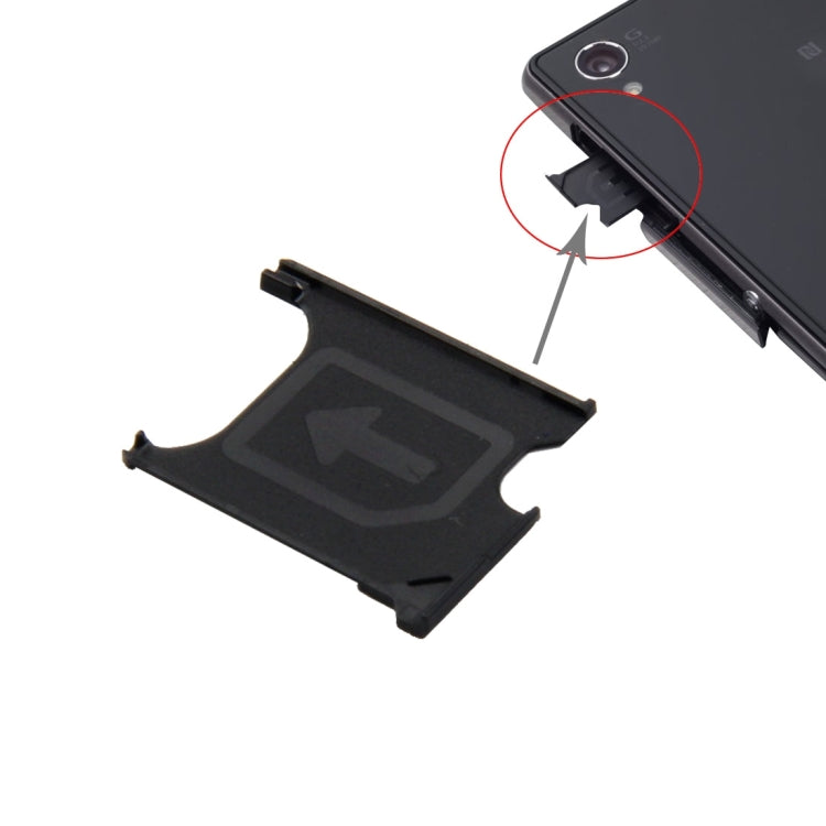 Vassoio scheda micro SIM per Sony Xperia Z1 / L39h, For Xperia Z1 / L39h