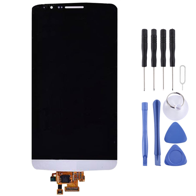 Schermo LCD originale e digitalizzatore assemblaggio completo per LG G3 / D850 / D851 / D855, For LG G3 / D855(Gold), For LG G3 / D855(Black), For LG G3 / D855(White)