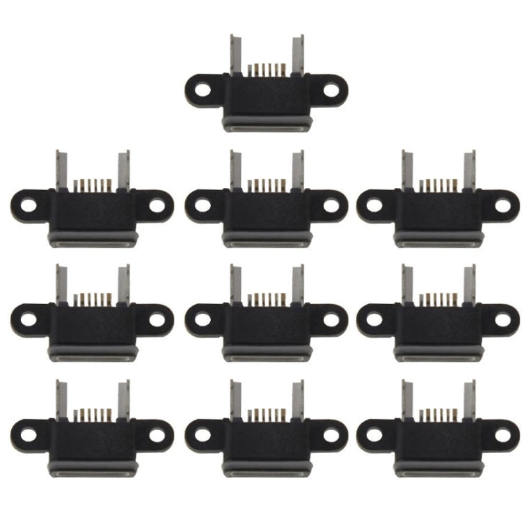 10pcs Charging Port Dock Connector For Xiaomi Mi 4, For Xiaomi Mi 4, For Xiaomi Mi 4(White)