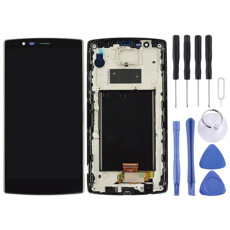 (LCD+frame+touch pad) Digitizer Assembly for LG G4 H810 H811 H815 H815T H818 H818P LS991 VS986, For LG G4/H815