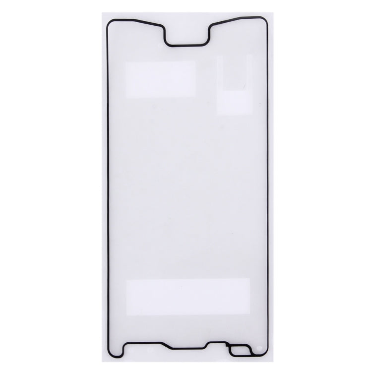 Adesivo adesivo con cornice LCD per alloggiamento anteriore per Sony Xperia Z4, For Xperia Z3+ / E6553