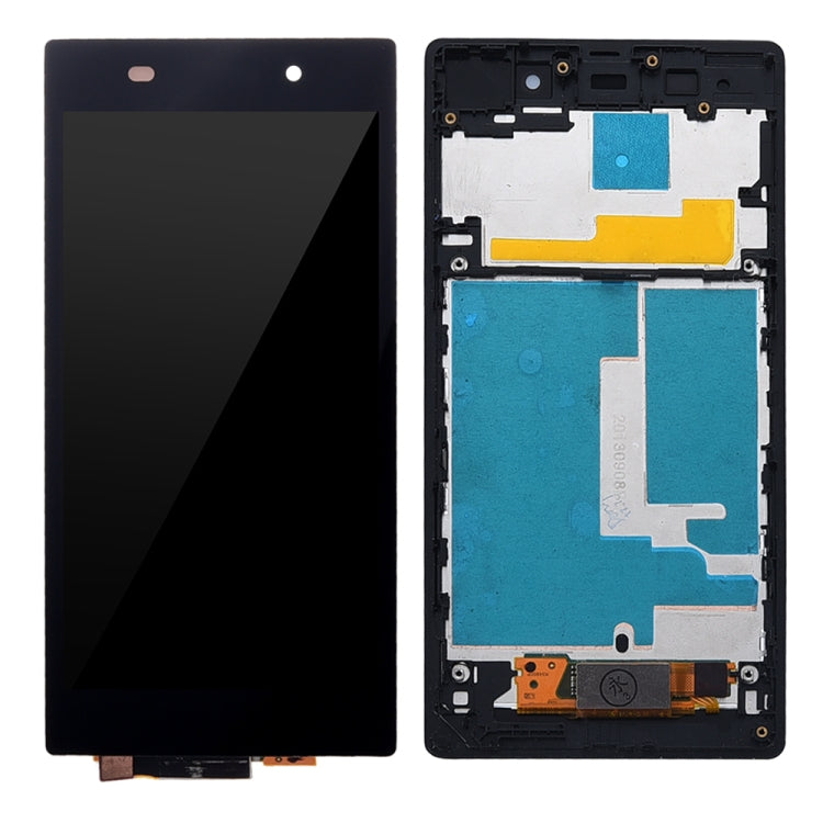 LCD Display + Touch Panel with Frame for Sony Xperia Z1 / L39h / C6902 / C6903 / C6906 / C6943, For Xperia Z1