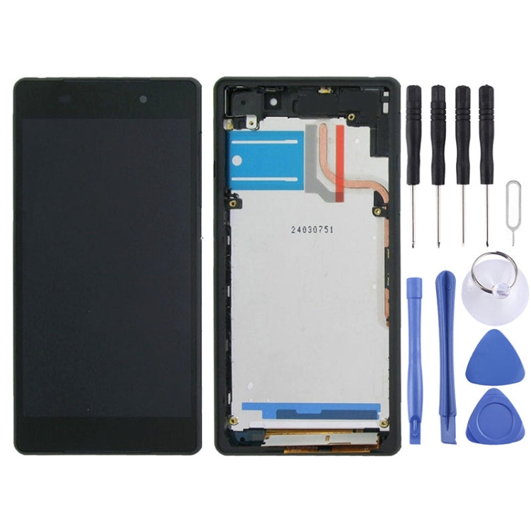 LCD Display + Touch Panel with Frame for Sony Xperia Z2 / D6502 / D6503 / D6543 (3G Version), For Xperia Z2