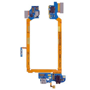 USB Charging Connector Port Flex Cable &amp; Earphone Audio Jack Flex Cable &amp; Microphone Flex Cable for LG G2 / D800 / D801 / D803 / D800T, For G2 / D800