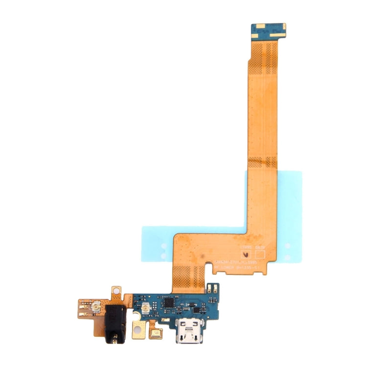 USB Charging Connector Port Flex Cable and Microphone Flex Cable for LG G Flex / D950 / D955 / D958 / D959 / F340 / LS995, For G Flex