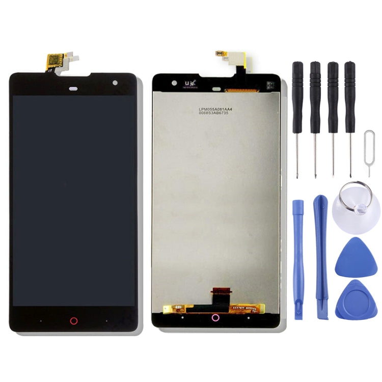 Schermo LCD e digitalizzatore assemblaggio completo per ZTE Nubia Z7 Max / NX505J (nero), For Nubia Z7 Max / NX505J