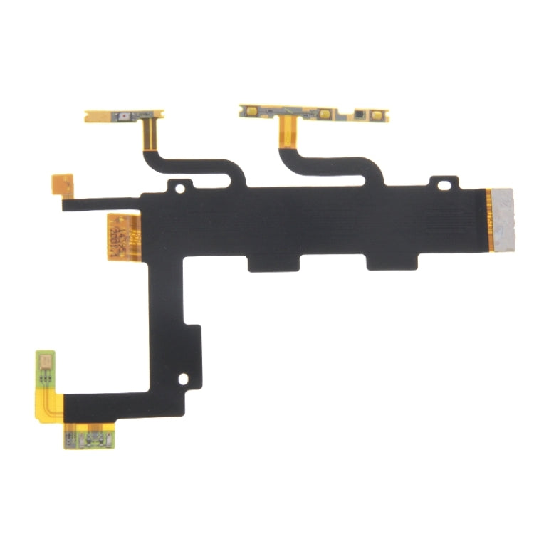 Power Button Volume Button Microphone Flex Ribbon Cable For Sony Xperia C3, For Xperia C3