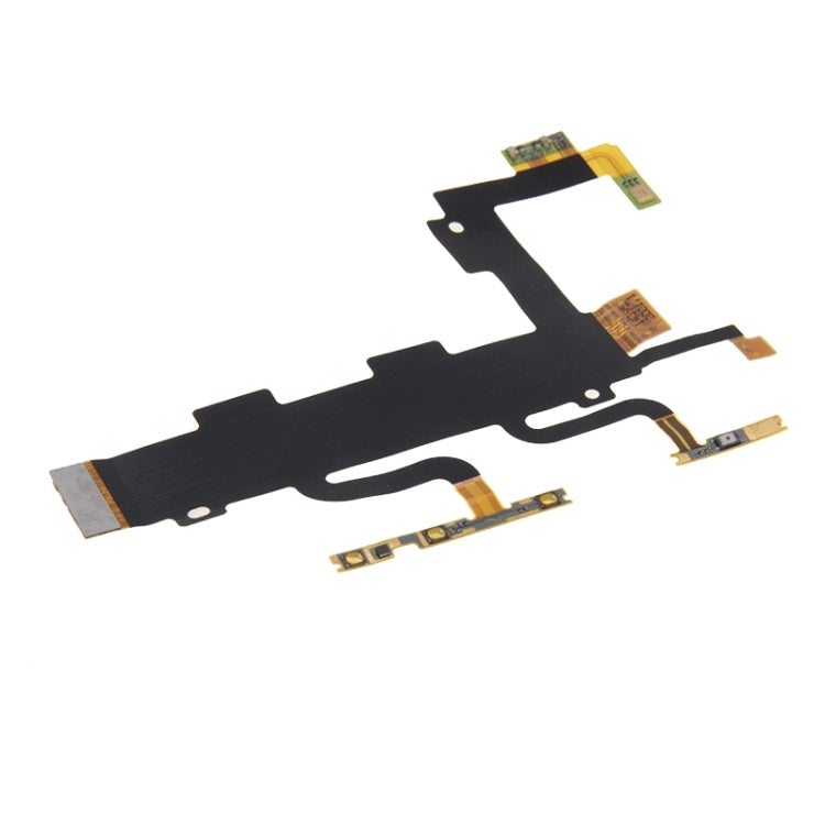 Power Button Volume Button Microphone Flex Ribbon Cable For Sony Xperia C3, For Xperia C3