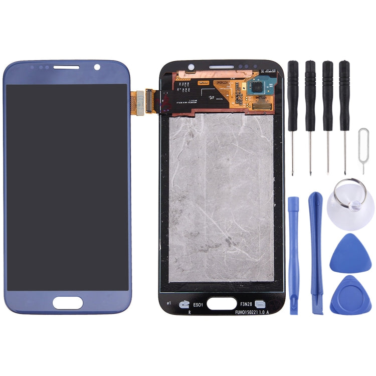 Display LCD originale + pannello touch per Galaxy S6 / G9200, G920F, G920FD, G920FQ, G920, G920A, G920T, G920S, G920K, G9208, G9209, For Galaxy S6, For Samsung Galaxy S6