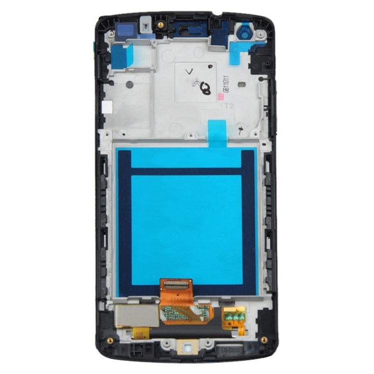 Display LCD + pannello touch con cornice per Google Nexus 5 / D820 / D821, For Nexus 5