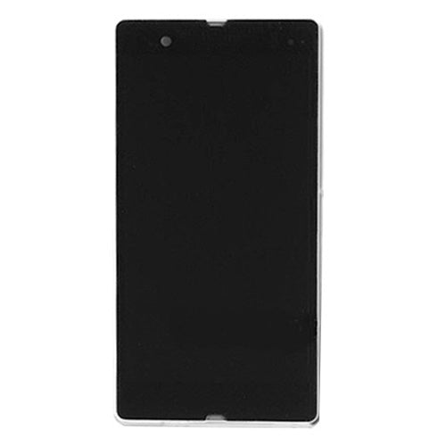 Display LCD + pannello touch con cornice per Sony Xperia Z / L36H / C6603 / C6602, For Xperia Z, Xperia Z / L36h (Purple)