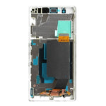 Display LCD + pannello touch con cornice per Sony Xperia Z / L36H / C6603 / C6602, For Xperia Z, Xperia Z / L36h (Purple)