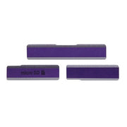 Copri scheda SIM + Copri porta di ricarica dati USB + Copri scheda micro SD Set di blocchi antipolvere per Sony Xperia Z1 / L39h / C6903, For Xperia Z1 / L39h