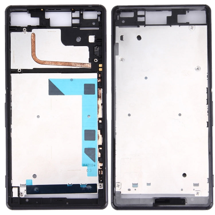 Piastra con cornice LCD per alloggiamento anteriore per Sony Xperia Z3 / L55w / D6603, For Xperia Z3