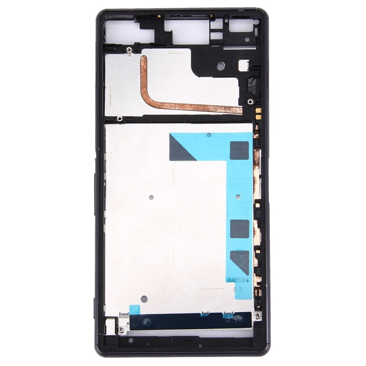 Piastra con cornice LCD per alloggiamento anteriore per Sony Xperia Z3 / L55w / D6603, For Xperia Z3