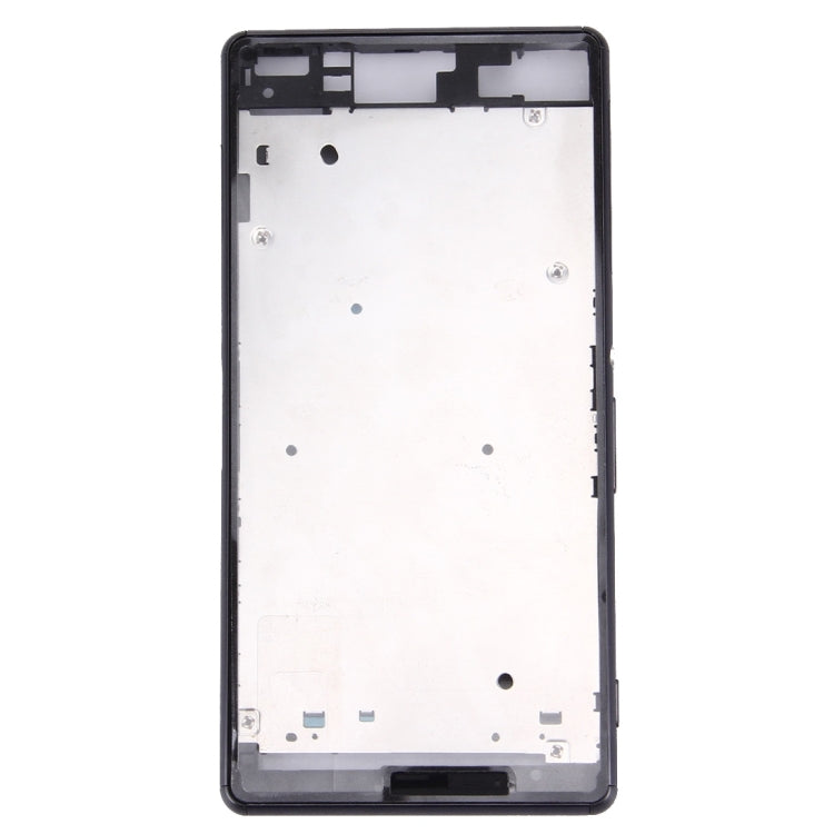 Piastra con cornice LCD per alloggiamento anteriore per Sony Xperia Z3 / L55w / D6603, For Xperia Z3