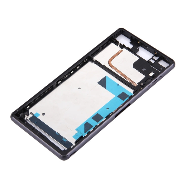 Piastra con cornice LCD per alloggiamento anteriore per Sony Xperia Z3 / L55w / D6603, For Xperia Z3