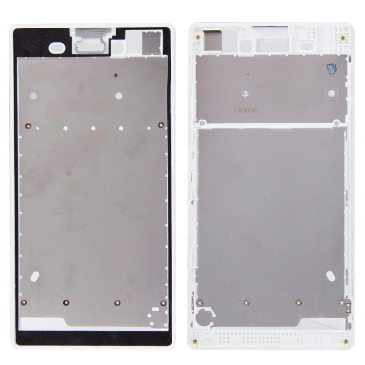 Front Case with Adhesive Sticker for Sony Xperia T3, For Xperia T3(Black), For Xperia T3(White)