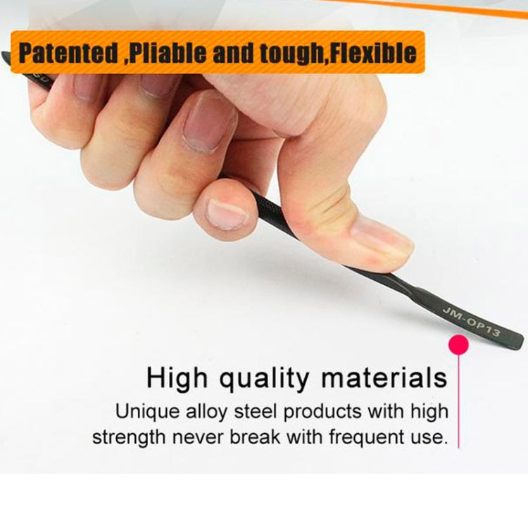 JAKEMY JM-OP13 Anti-Static Pry Bar Metal Opening Tool / Flex Cable Removal Tool, JM-OP13