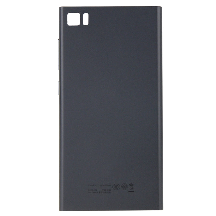 Back Battery Cover for Xiaomi Mi 3, WCDMA, For Xiaomi Mi 3