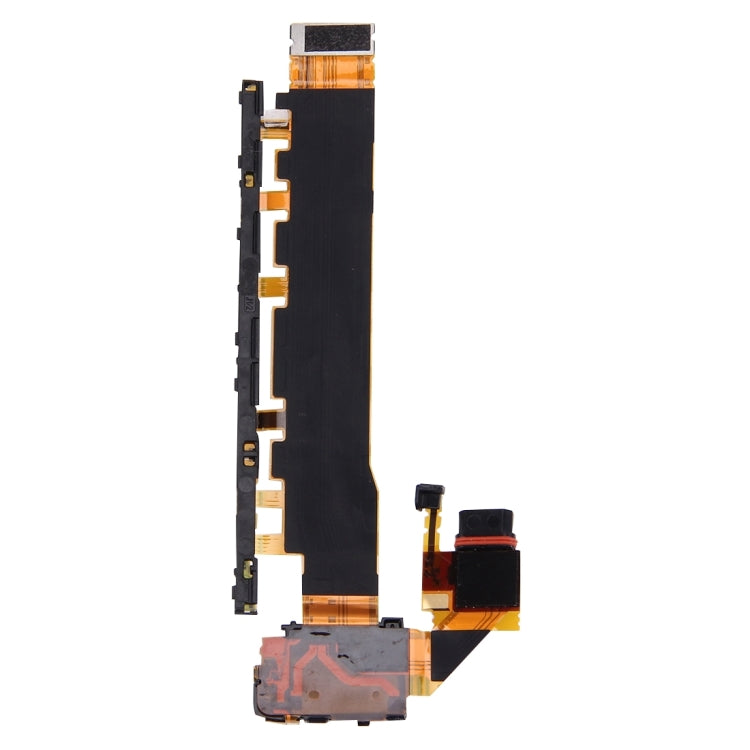 Pulsante di accensione + cavo flessibile per porta di ricarica per Sony Xperia Z3+ / Z4, For Xperia Z3+ / E6553