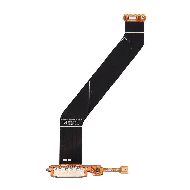 Charging Port Flex Cable for Galaxy Note 10.1 / N8000 (REV 0.4 Version)., For Galaxy Note 10.1 N8000