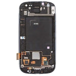 Schermo LCD completo con cornice per Samsung Galaxy SIII i9300