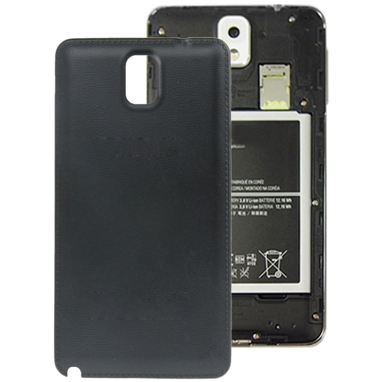 For Galaxy Note III / N9000 Original Plastic Battery Cover with Litchi Texture, Litchi Texture (Original), N9000 (Litchi Texture) Original