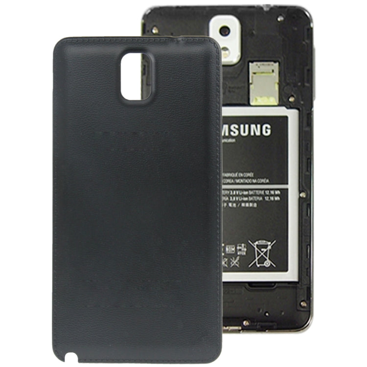 For Galaxy Note III / N9000 Original Plastic Battery Cover with Litchi Texture, Litchi Texture (Original), N9000 (Litchi Texture) Original