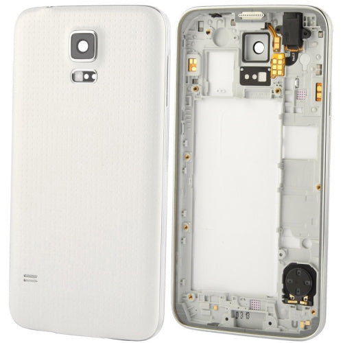 For Galaxy S5 / G900 OEM Version LCD Middle Board (Dual Card Version) with Button Cable and Back Cover,, For Galaxy S5, For Galaxy S5 (Original)