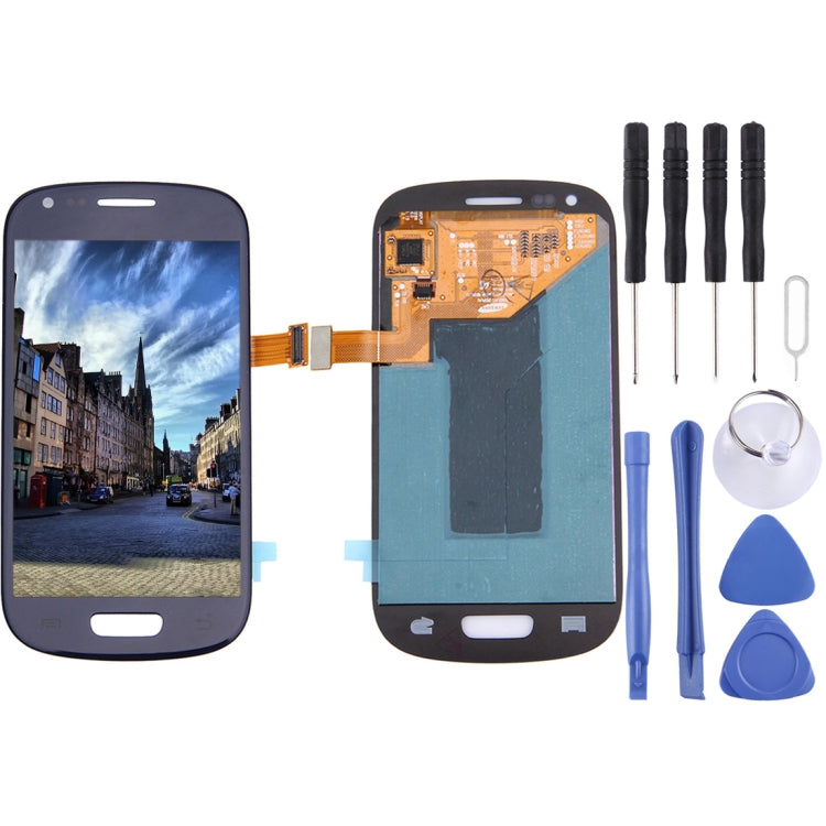 Original LCD Screen and Digitizer Complete Assembly for Galaxy SIII mini / i8190, For Galaxy SIII mini