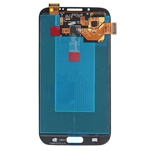 Display LCD originale + pannello touch per Galaxy Note II / N7105, For Galaxy Note II (Frame), For Galaxy Note II / N7100