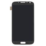 Display LCD originale + pannello touch per Galaxy Note II / N7105, For Galaxy Note II (Frame), For Galaxy Note II / N7100