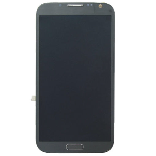 Display LCD originale + pannello touch con cornice per Galaxy Note II / N7105, For Galaxy Note II / N7100