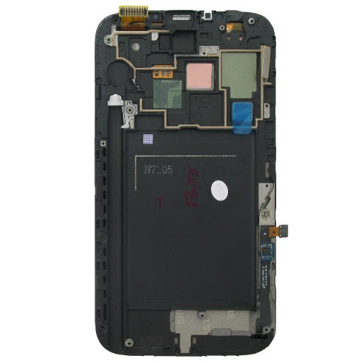 Original LCD Display + Touch Panel with Frame for Galaxy Note II / N7105, For Galaxy Note II / N7100