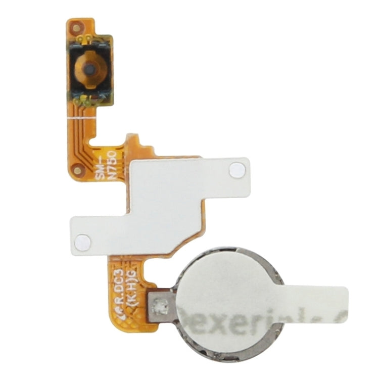 Per Galaxy Note 3 Neo / N750 Cavo flessibile con vibratore e pulsante di accensione, For Galaxy Note 3 Neo / N7505