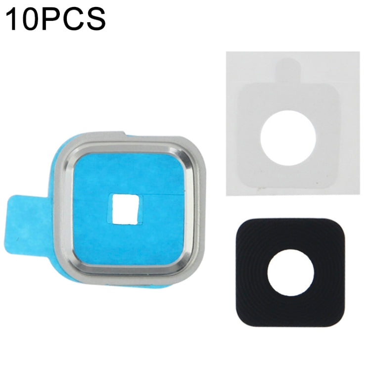 For Galaxy S5 / G900 10pcs Rear Camera Lens Frame Holder, For Galaxy S5 / G900