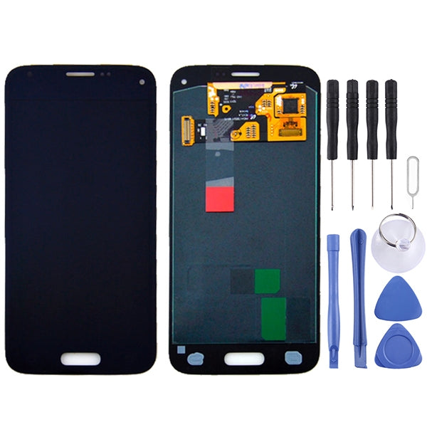 LCD originale + pannello touch per Galaxy S5 mini / G800, G800F, G800A, G800HQ, G800H, G800M, G800R4, G800Y, For Samsung Galaxy S5 mini