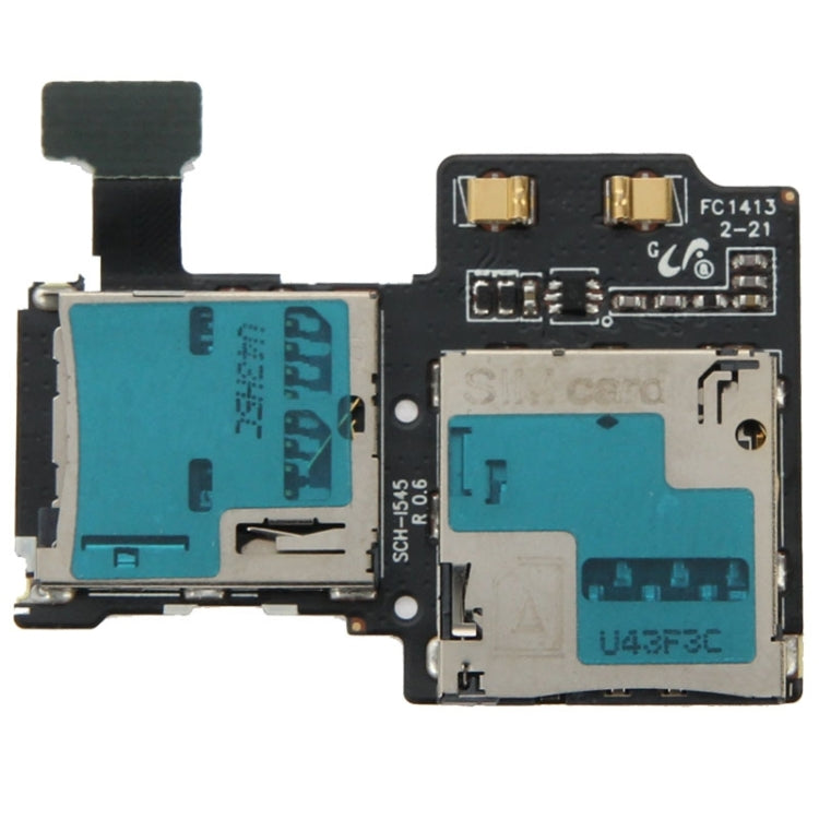 Galaxy S4 / i545 SIM Card Slot Flex Cable, For Samsung i545