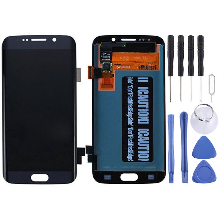 Display LCD originale + pannello touch per Galaxy S6 Edge / G925, G925F, G925FQ, G925I, G925A, G925T, G925S, G925K, G925L, G9250, For Samsung Galaxy S6 edge